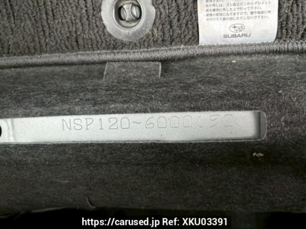 Used 2010 AT subaru trezia NSP120X Image[11]