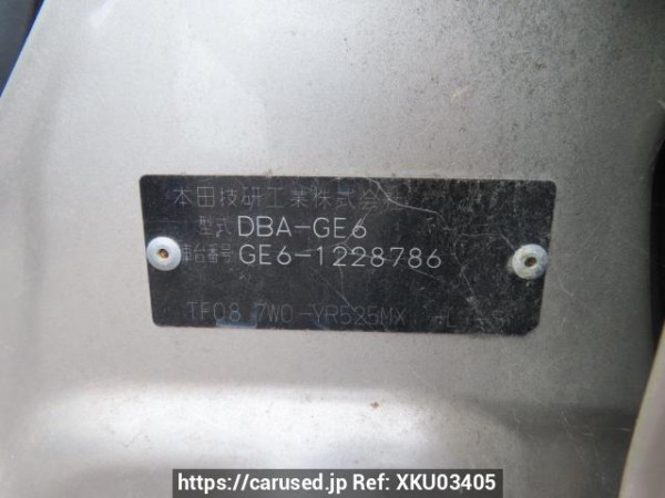 Used 2009 AT honda fit GE6 Image[12]