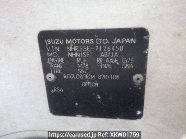 Used 1990 MT isuzu elf-truck NHR55E Image[10]