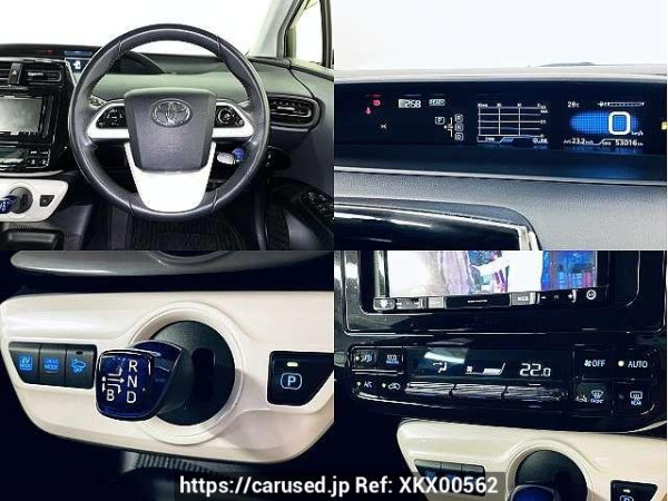 Used 2018 CVT toyota prius DAA-ZVW50 Image[4]