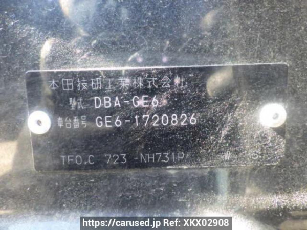 Used 2012 AT honda fit GE6 Image[10]