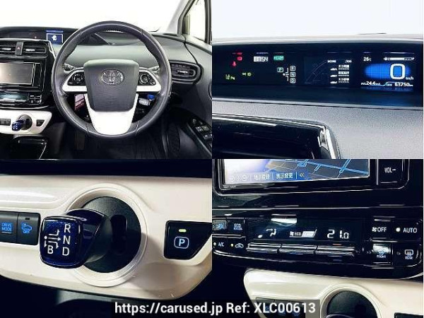 Used 2018 AT toyota prius DAA-ZVW50 Image[4]