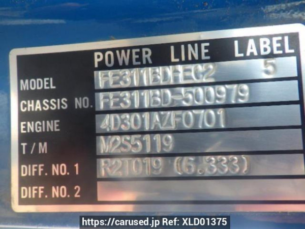 Used 1987 MT mitsubishi canter FE311BD Image[22]