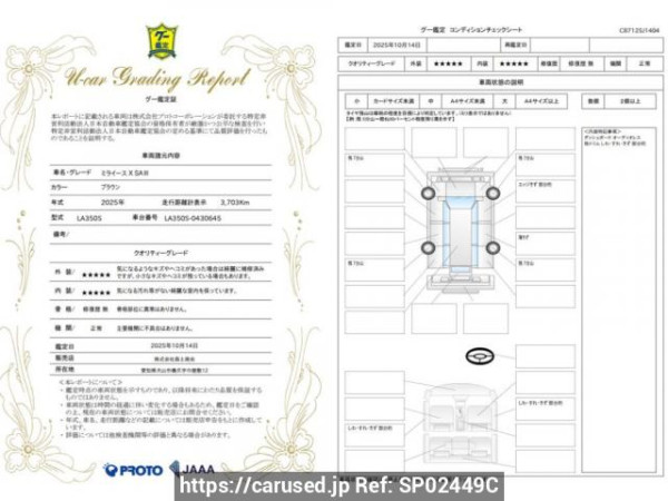 Used 2025 AT daihatsu mira-e-s LA350S Image[1]