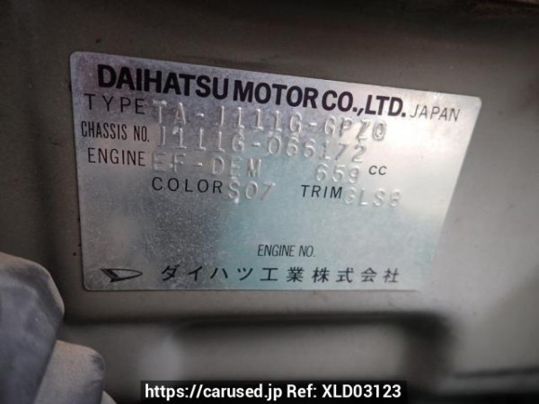 Used 2003 AT daihatsu terios-kid J111G Image[8]