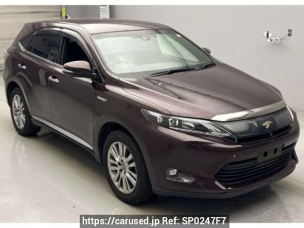 Used 2015 AT toyota harrier-hybrid AVU65W Image[0]