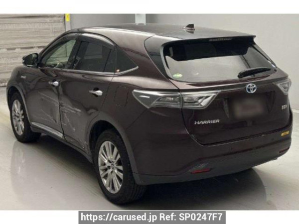 Used 2015 AT toyota harrier-hybrid AVU65W Image[1]