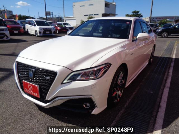 Used 2018 AT toyota crown-hybrid AZSH20 Image[2]