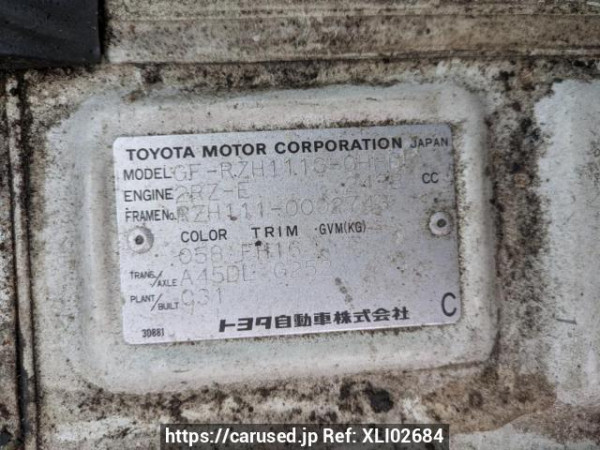 Used 2002 AT toyota hiace-wagon RZH111G Image[10]