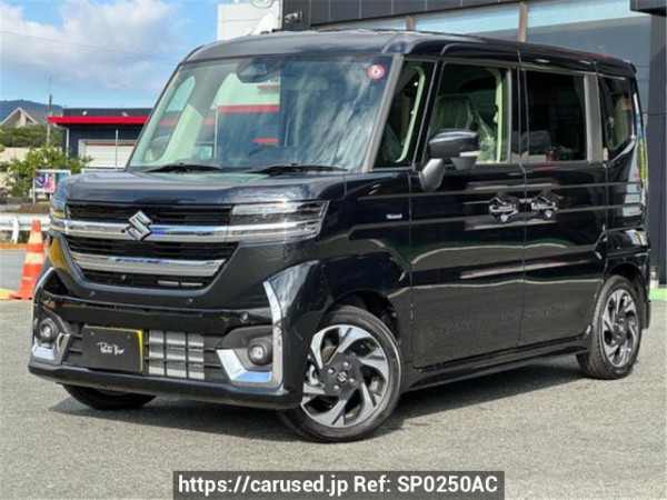 Used 2023 AT suzuki spacia-custom MK54S Image[1]