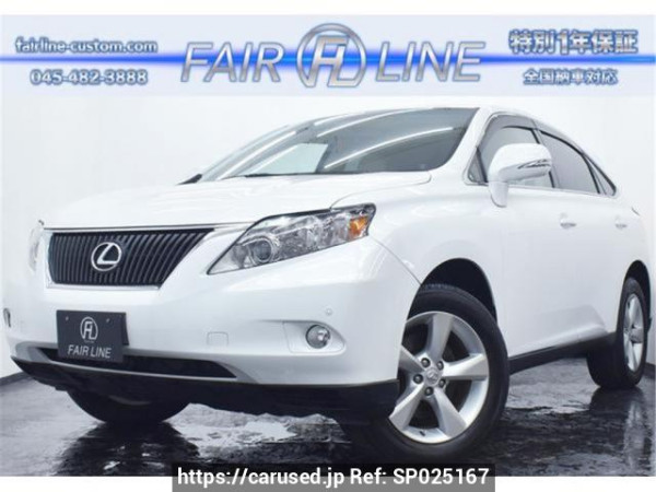 Used 2010 AT lexus rx AGL10W Image[0]