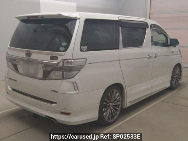 Used 2012 AT toyota vellfire ANH25W Image[1]