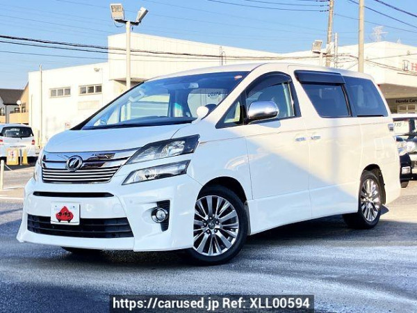 Used 2014 AT toyota vellfire DBA-ANH20W Image[0]
