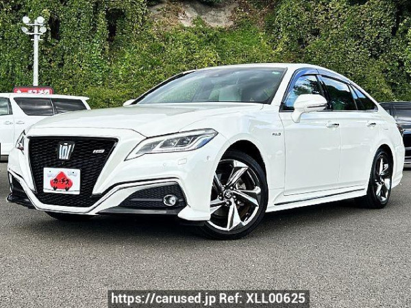 Used 2018 AT toyota crown-hybrid 6AA-AZSH20 Image[0]