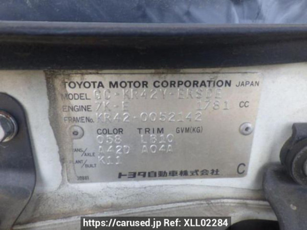 Used 2000 AT toyota liteace-van KR42V Image[10]