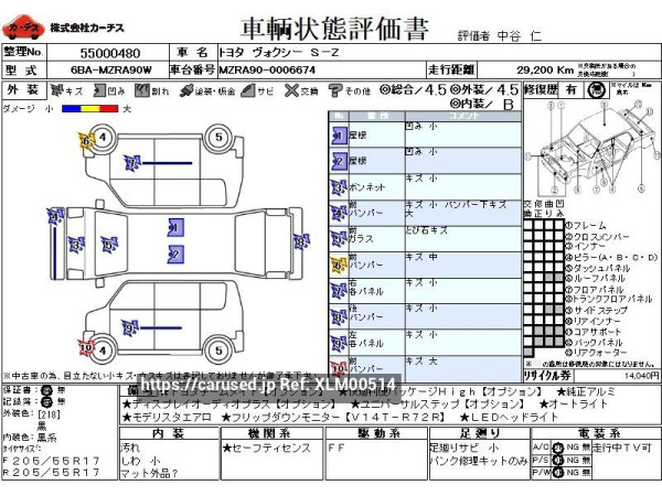 Used 2023 CVT toyota voxy 6BA-MZRA90W Image[3]