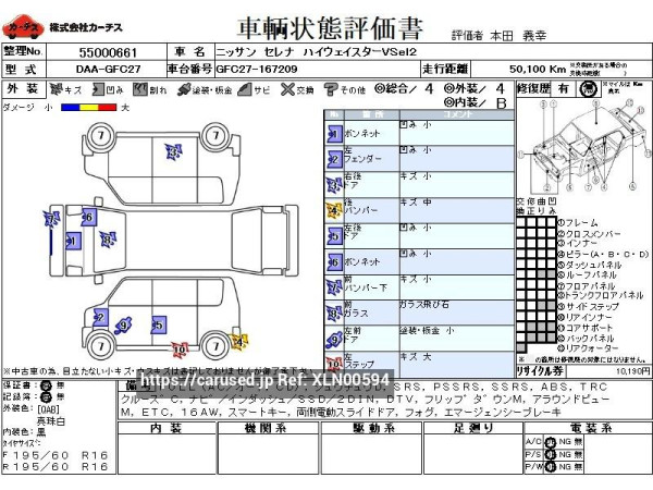 Used 2019 AT nissan serena DAA-GFC27 Image[3]