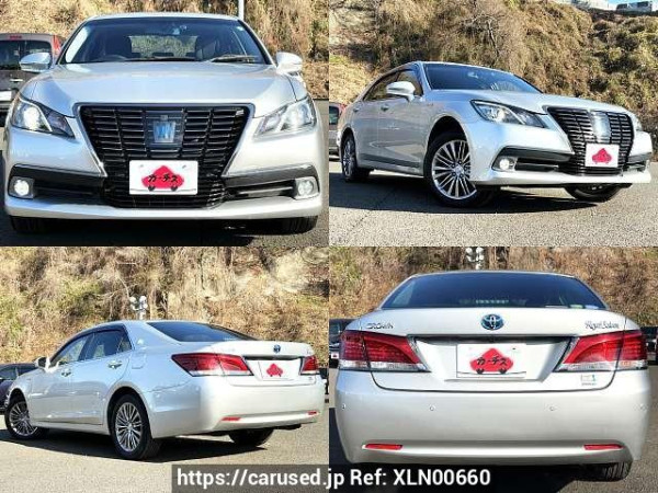 Used 2015 AT toyota crown-hybrid DAA-AWS211 Image[9]