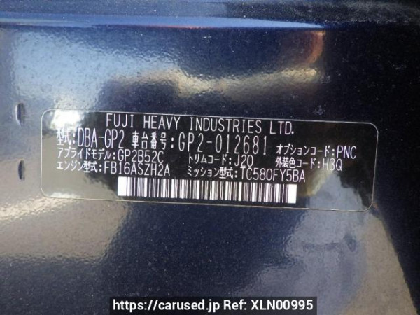 Used 2012 AT subaru impreza-sports GP2 Image[11]