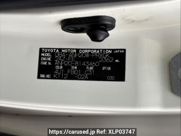 Used 2010 AT toyota alphard ANH20W Image[10]