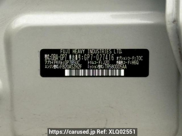 Used 2012 AT subaru xv GP7 Image[10]