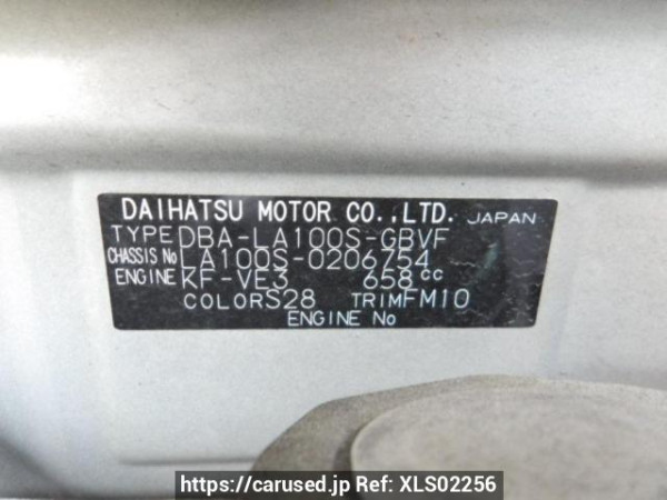 Used 2013 AT daihatsu move LA100S Image[8]
