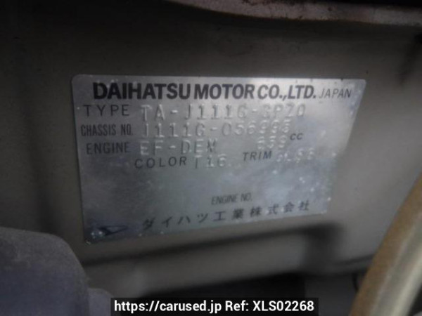 Used 2002 AT daihatsu terios-kid J111G Image[8]