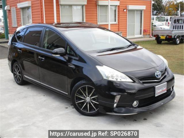Used 2014 AT toyota prius-alpha ZVW41W Image[1]