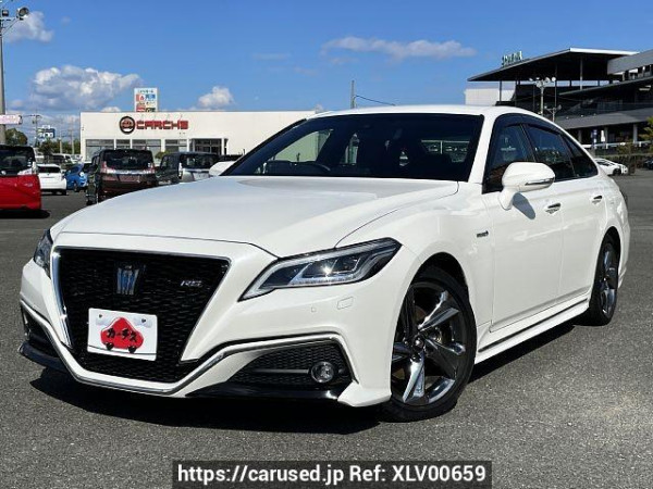 Used 2018 CVT toyota crown-hybrid 6AA-AZSH20 Image[0]