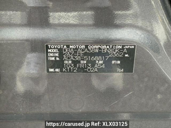 Used 2010 AT toyota vanguard ACA38W Image[10]