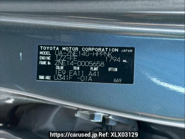 Used 2003 AT toyota wish ZNE14G Image[10]