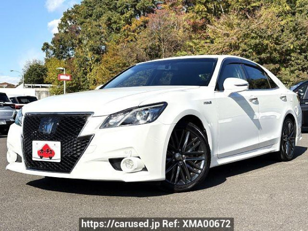 Used 2015 AT toyota crown-hybrid DAA-AWS210 Image[0]