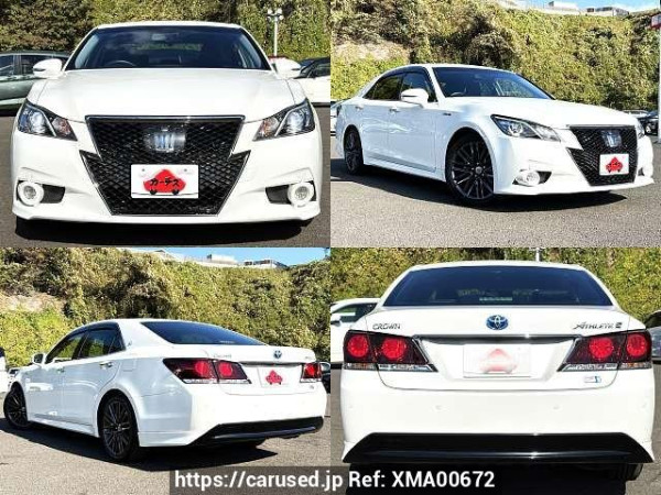 Used 2015 AT toyota crown-hybrid DAA-AWS210 Image[9]