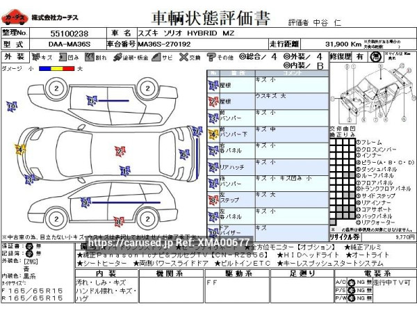 Used 2019 AT suzuki wagon-r-solio DAA-MA36S Image[3]