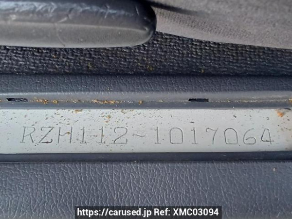 Used 2003 MT toyota hiace-van RZH112V Image[12]