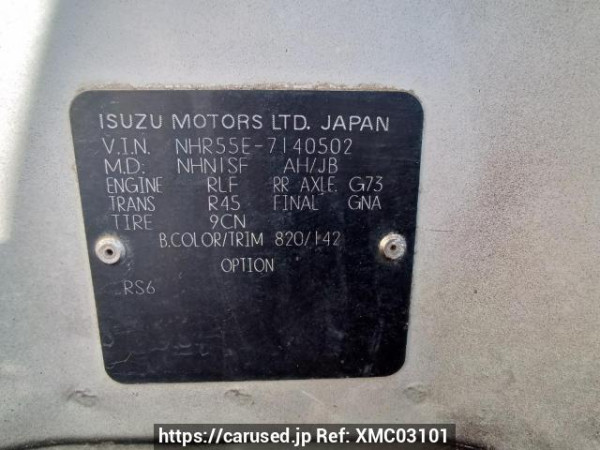 Used 1991 MT isuzu elf-truck NHR55EA Image[12]