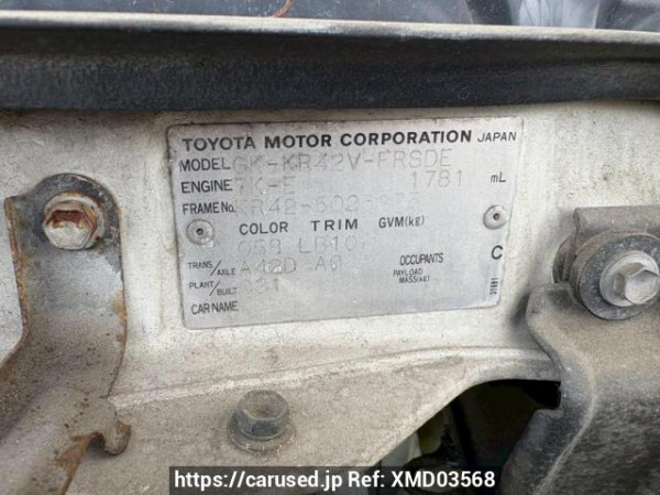 Used 2003 AT toyota townace-van KR42V Image[10]