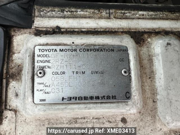 Used 2001 AT toyota hiace-wagon RZH111G Image[10]