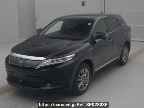 Used 2019 AT toyota harrier-hybrid AVU65W Image[0]