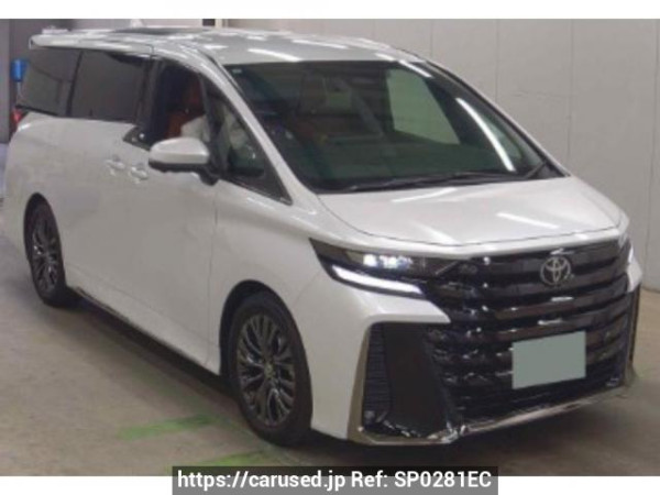 Used 2025 AT toyota vellfire TAHA40W Image[0]