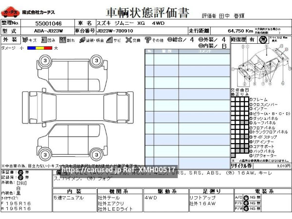 Used 2018 MT suzuki jimny ABA-JB23W Image[3]