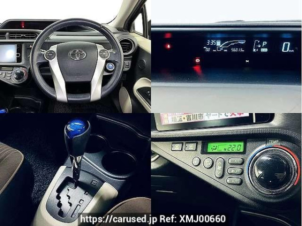 Used 2014 CVT toyota aqua DAA-NHP10 Image[4]
