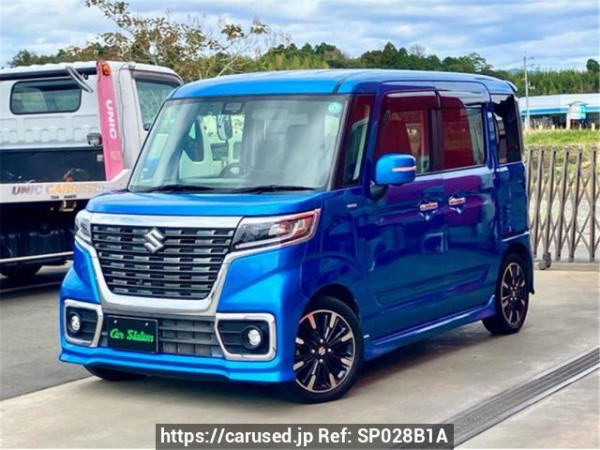 Used 2018 AT suzuki spacia-custom MK53S Image[0]
