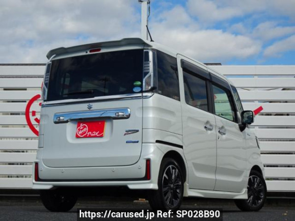 Used 2019 AT suzuki spacia-custom MK53S Image[1]