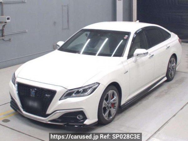 Used 2018 AT toyota crown-hybrid AZSH20 Image[0]
