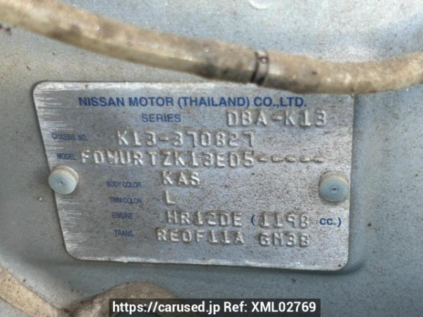 Used 2013 AT nissan march K13 Image[10]