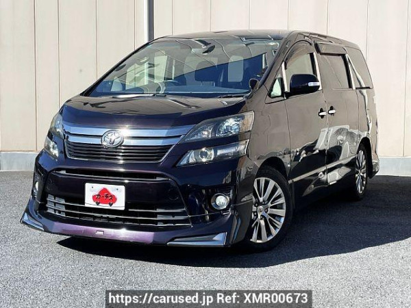 Used 2013 AT toyota vellfire DBA-ANH20W Image[0]