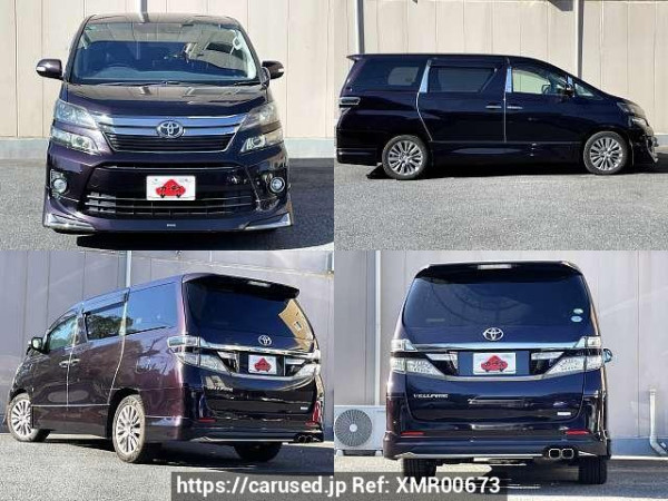 Used 2013 AT toyota vellfire DBA-ANH20W Image[9]