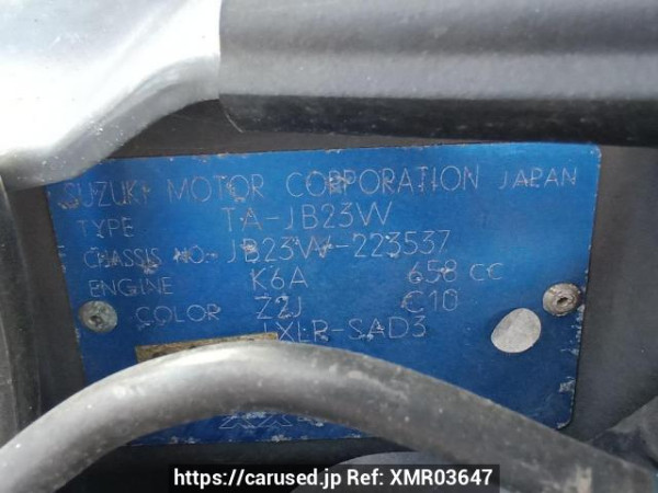 Used 2001 AT suzuki jimny JB23W Image[11]