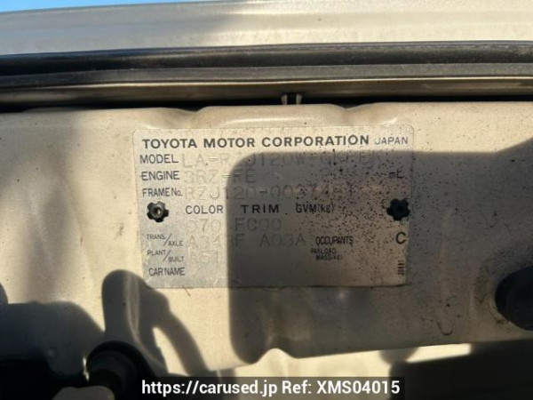Used 2004 AT toyota land-cruiser-prado RZJ120W Image[10]
